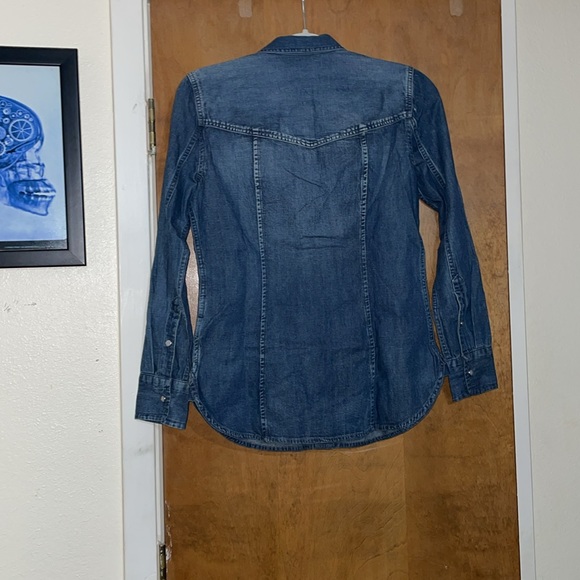 NEW, J Crew Denim Top - Picture 2 of 10
